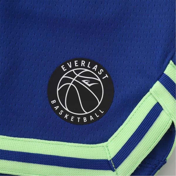 Everlast Barn/Kids BB100 Mesh Basketshorts 7-8 år Blue/Green 7-8 Years
