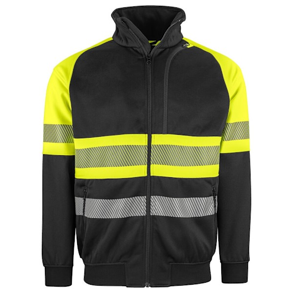 Projob Hi-Vis arbetsjacka för män XXL gul/svart Yellow/Black XXL