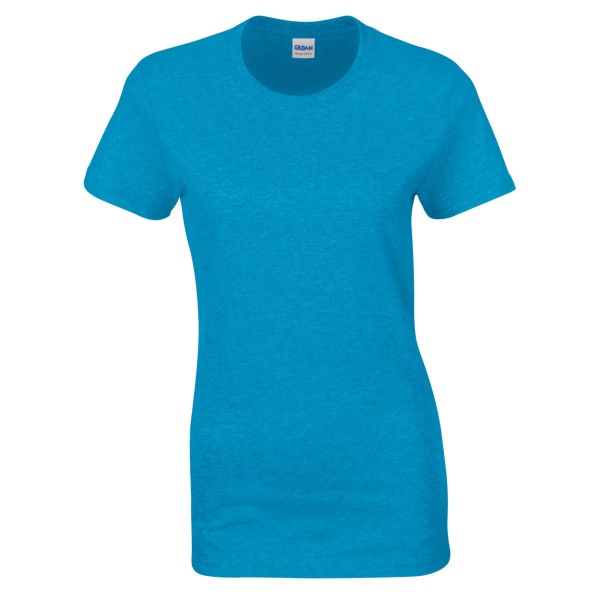 Gildan Dam/Dam Heather T-Shirt XXL Sapphire Blue Heather Sapphire Blue Heather XXL