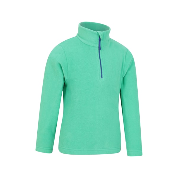 Mountain Warehouse Barn/Barn Camber II Fleecejacka med Halv Dragkedja Dark Green 13 Years