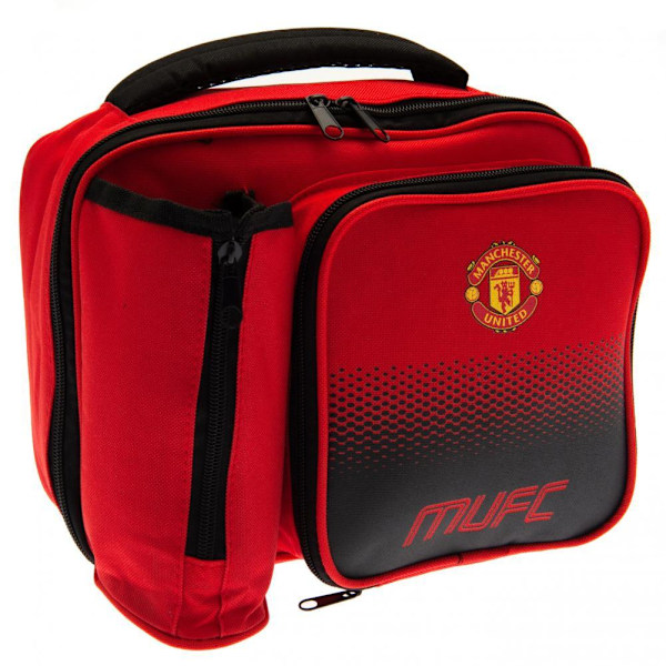 Manchester United FC Fade Lunch Bag One Size Röd Red One Size