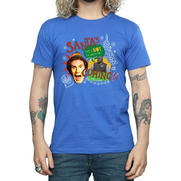 Elf Herr North Pole T-shirt XL Royal Blue Royal Blue XL