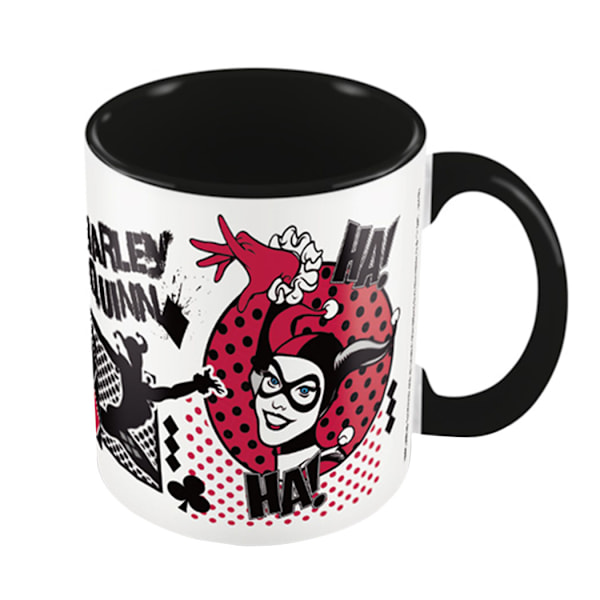Harley Quinn I Am Crazy For You Mugg En Storlek Svart/Vit/Röd Black/White/Red One Size