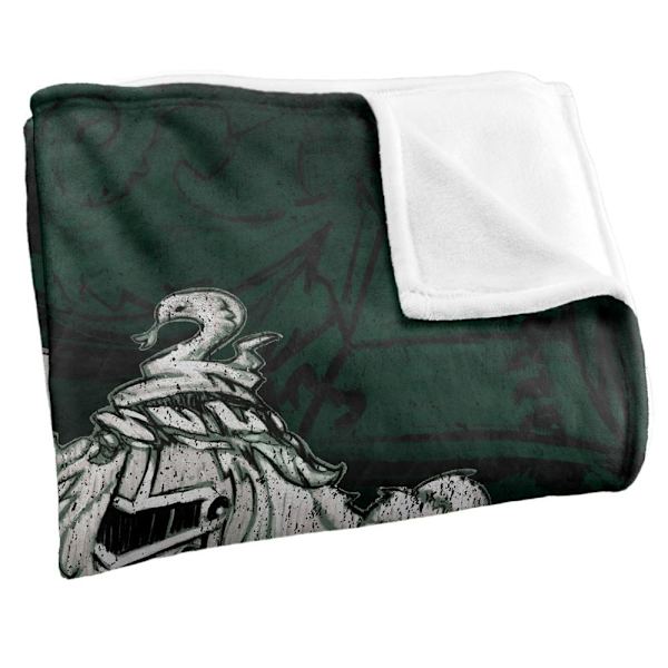 Harry Potter Slytherin Crest Filt En Storlek Flerfärgad Multicoloured One Size