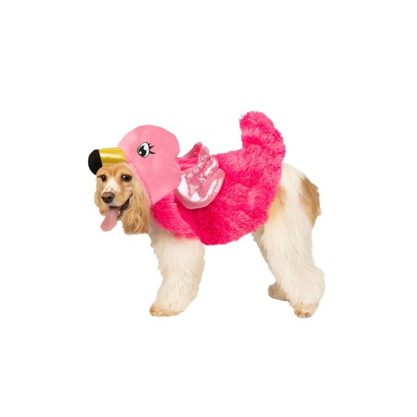 Bristol Novelty Dogs Flamingo Costume L- Chest: 20in-22in Pink Pink L- Chest: 20in-22in