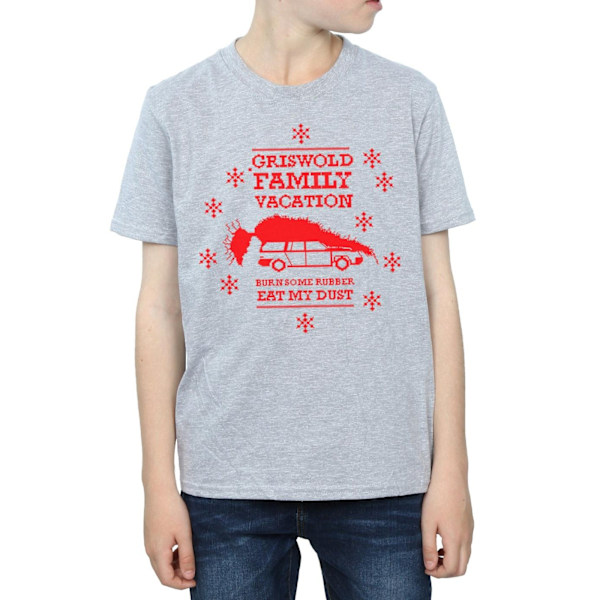 National Lampoon's Julfest Pojkar Ät Mitt Damm T-shirt Sports Grey 12-13 Years