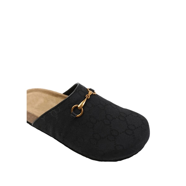 Where's That From Dam/Damer Dublin Faux Läder Öppen Bak L Black 3 UK