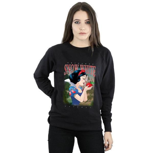 Disney Princess Dam/Dam Snow White Montage Sweatshirt XL Black XL