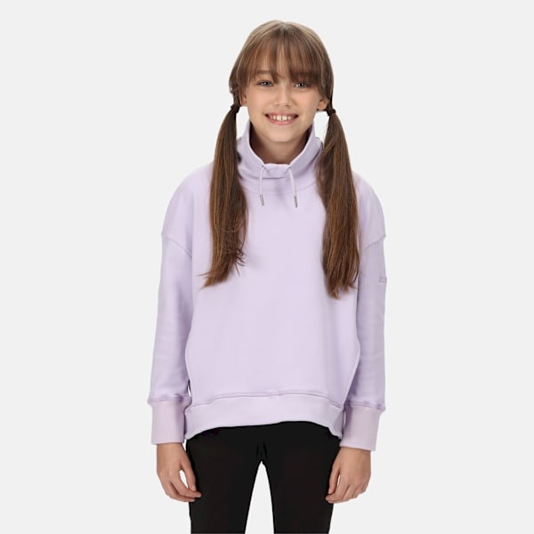 Regatta Barn/Barn Laurden Overhead Fleece 9-10 År Pastell Pastel Lilac 9-10 Years