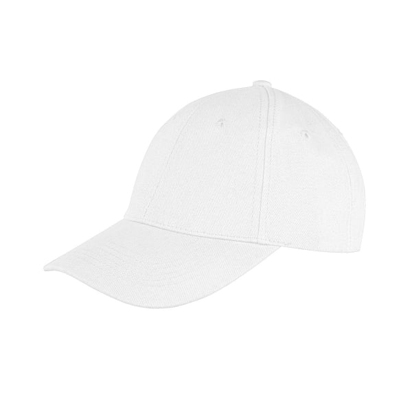 Result Unisex Core Memphis 6 Panel Baseball Cap (2-pack) One White One Size