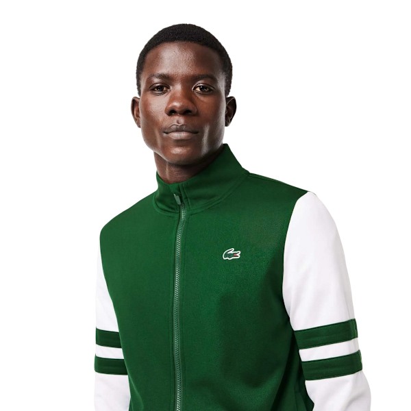 Lacoste Unisex Vuxen Sportdräkt Randig Tennisjacka S Grön/Vit Green/White S