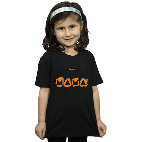 Genesis Girls Mama Mono Bomull T-shirt 5-6 år Svart Black 5-6 Years