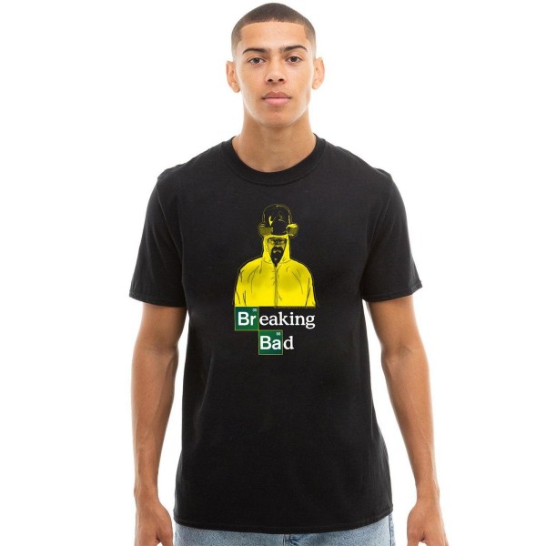 Breaking Bad Mens Walter White T-Shirt M Svart Black M