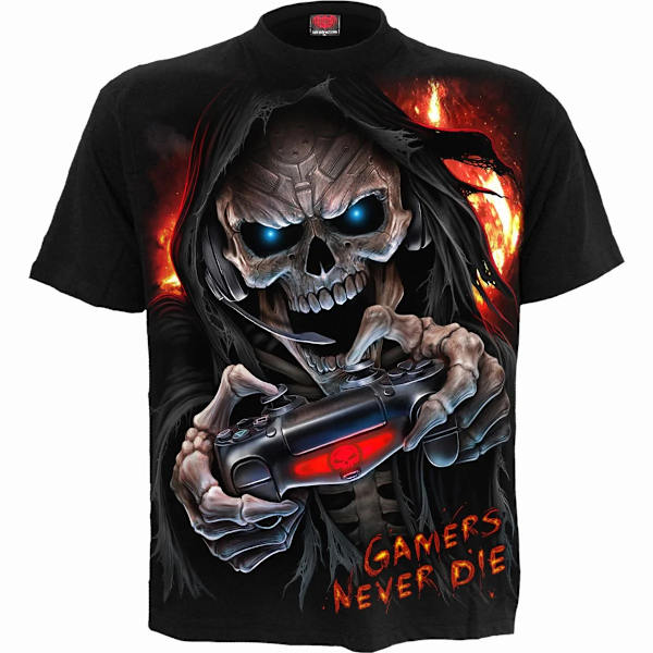 Spiral Direct Unisex Respawn T-shirt XXL Svart Black XXL
