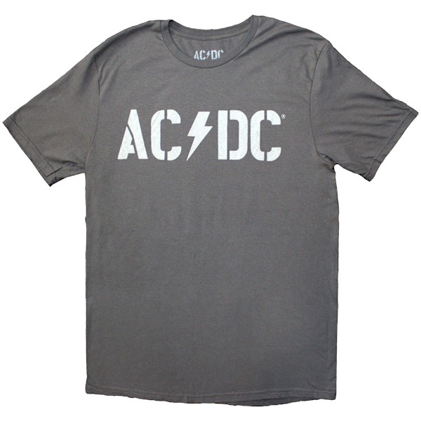 AC/DC Unisex Vuxen PWR-UP EU Tour ´24 Logotyp Baksideströja X Grey XL