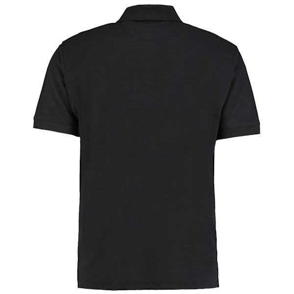 Kustom Kit Klassic Superwash Kortärmad Poloskjorta XL Svart Black XL