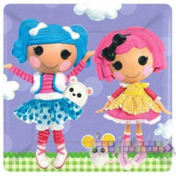 Lalaloopsy Fyrkantiga Festplattor En Storlek Flerfärgad Multicoloured One Size