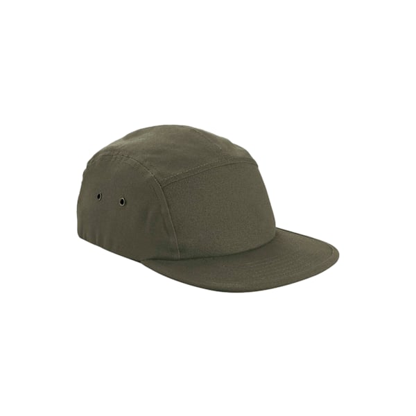 Beechfield Unisex Vuxen Organisk Bomull 5 Panel Baseball Cap One Sand One Size