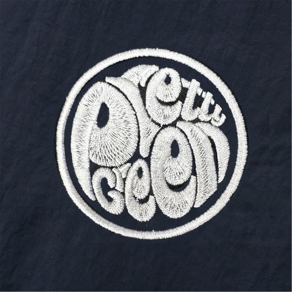 Pretty Green Herr Nylon Overshirt XL Marinblå Navy XL