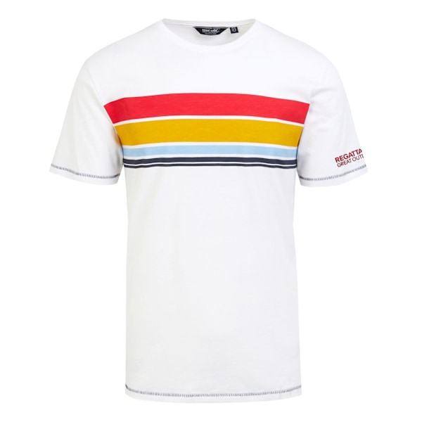 Regatta Rayonner T-shirt för Herrar, Storlek L, Vit White L