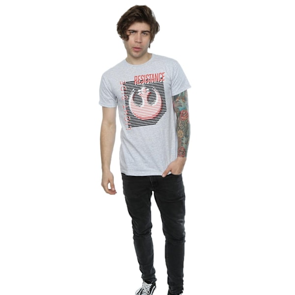 Star Wars The Last Jedi Light Side T-shirt L Sports Grey för män Sports Grey L