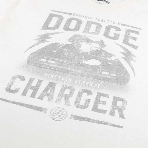 Snabb & Furious Herr Dodge Charger T-shirt XL Naturlig Natural XL