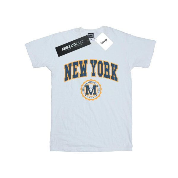 Disney herr Mickey Mouse New York Seal T-shirt S vit White S