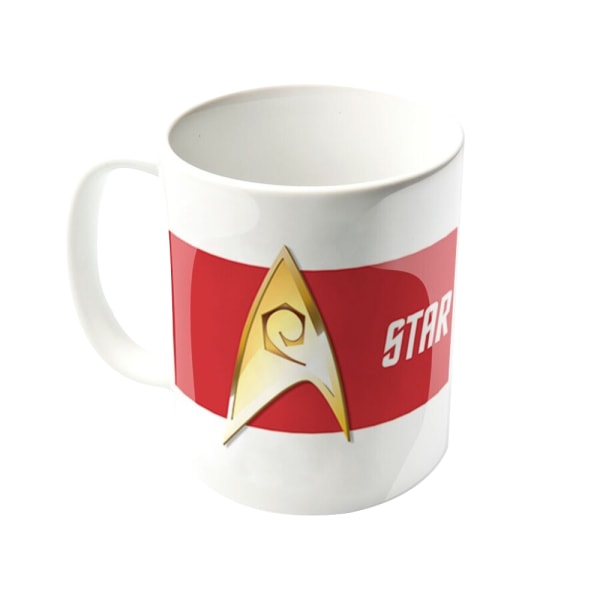 Star Trek Engineering Mugg One Size Vit/Röd/Guld White/Red/Gold One Size