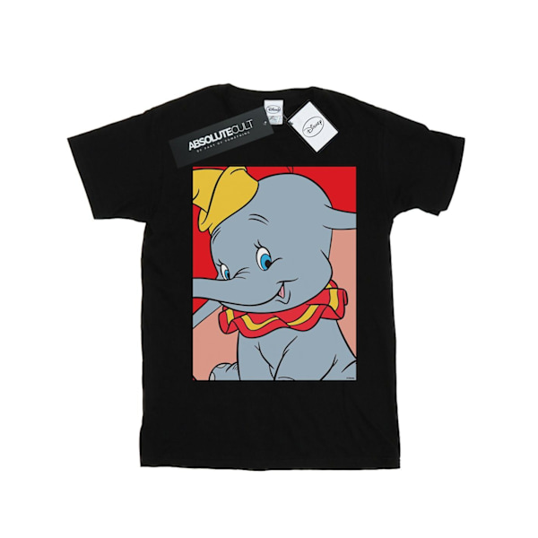 Disney Boys Dumbo Portrait T-Shirt 12-13 år Svart Black 12-13 Years