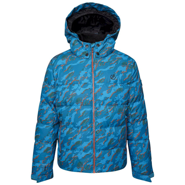 Dare 2B Boys All About Camo Skidjacka 9-10 år Fjord Blue Fjord Blue 9-10 Years