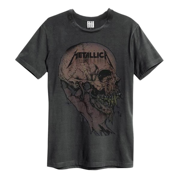 Amplified Unisex Vuxen Sad But True Metallica T-shirt L Kolgrå Charcoal L