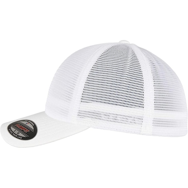 Flexfit Unisex Adult 360 Omnimesh Mesh Cap L-XL Vit White L-XL