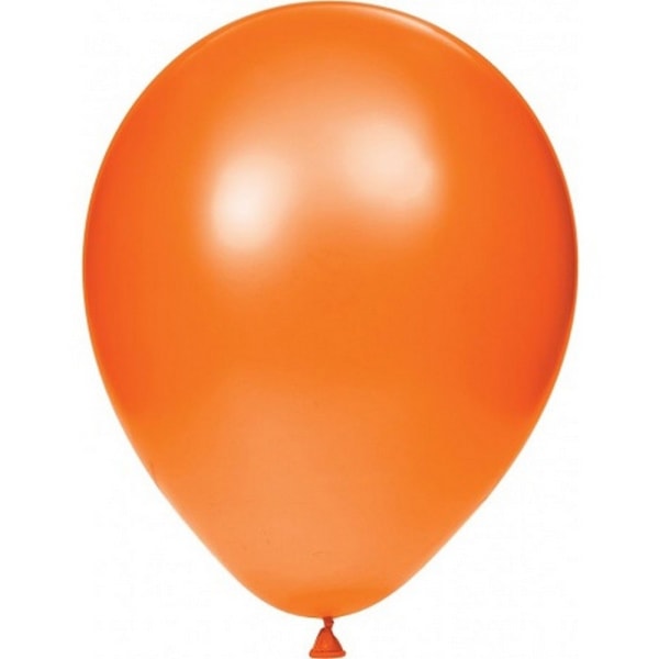 Globos Latex Ballonger (Förpackning om 100) En Storlek Neon Orange Neon Orange One Size