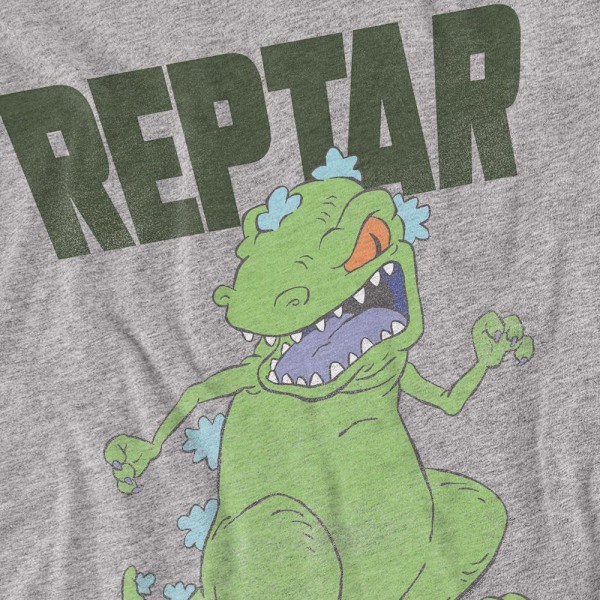 Rugrats Unisex Vuxen Stor Reptar T-Shirt L Sport Heather Sport Heather L