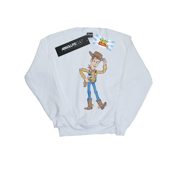 Disney Herr Toy Story 4 Sheriff Woody Pose Sweatshirt 4XL Vit White 4XL