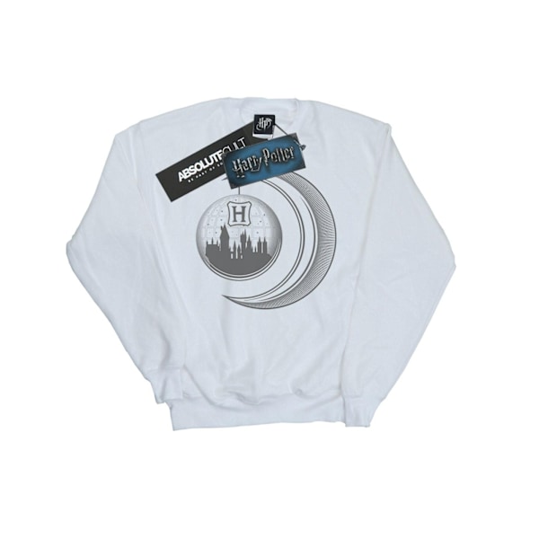 Harry Potter Herr Hogwarts Moon Sweatshirt M Vit White M