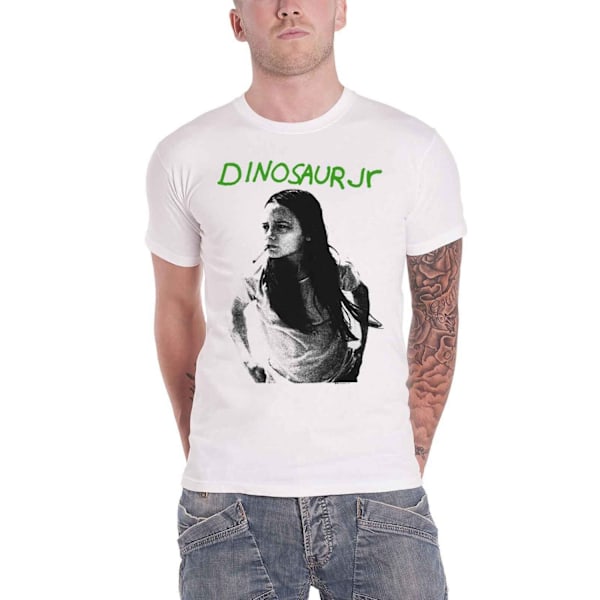 Dinosaur Jr Unisex Adult Green Mind T-Shirt XL Vit White XL