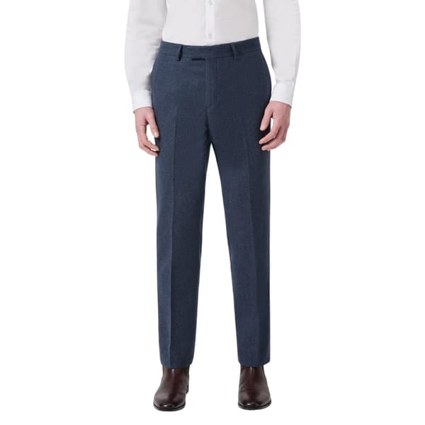 Without Prejudice Herr Archer Ull Slim Byxor 34S Marinblå Navy Blue 34S