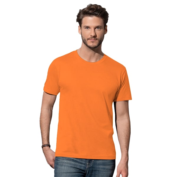 Stedman Herr Comfort T-shirt 2XL Orange Orange 2XL