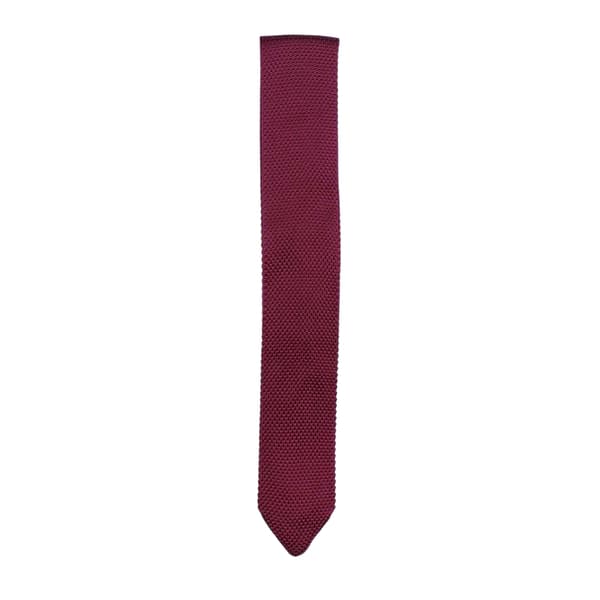 Twisted Tailor Jagger Stickad Polyester Slips En Storlek Vinröd Burgundy One Size