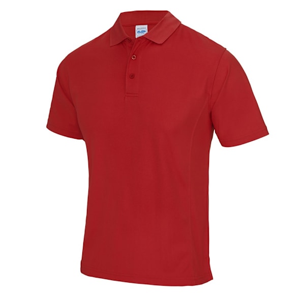 Awdis SuperCool Performance Poloskjorta M Fire Red Fire Red M