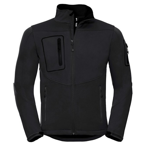 Russell Herr Sports Soft Shell Jacka XS Svart Black XS