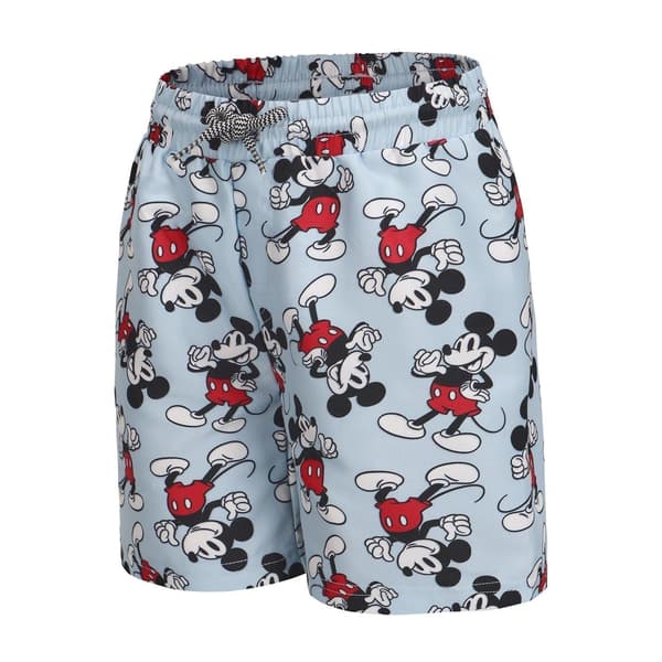 Musse Pigg Barn/Barn Badshorts 5-6 År Grå Grey 5-6 Years