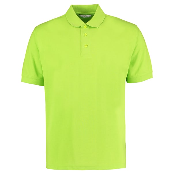 Kustom Kit Klassic Superwash Kortärmad Poloskjorta Herr 5XL L Lime 5XL