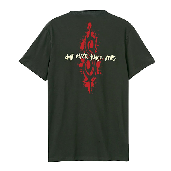Amplified Unisex Vuxen Don´t Judge Slipknot T-Shirt XXL Charcoa Charcoal XXL