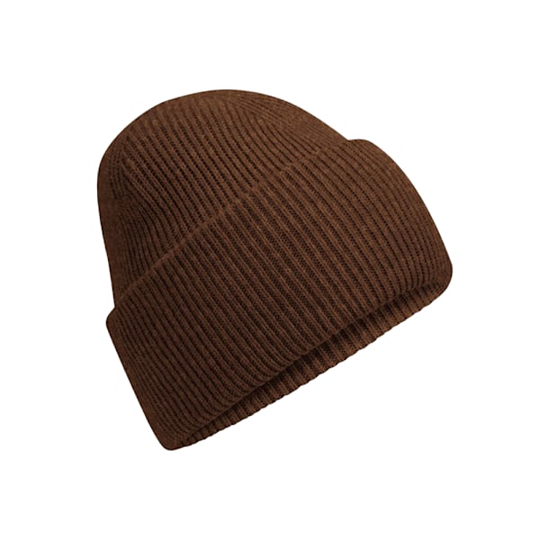 Beechfield Unisex Vuxen Klassisk Djup Manschett Mössa En Storlek Valnöt Walnut One Size