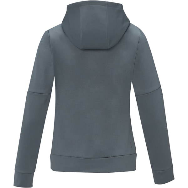 Elevate Life Dam/Damer Anorak Huvtröja Halv Blixtlås L Steel Grey L