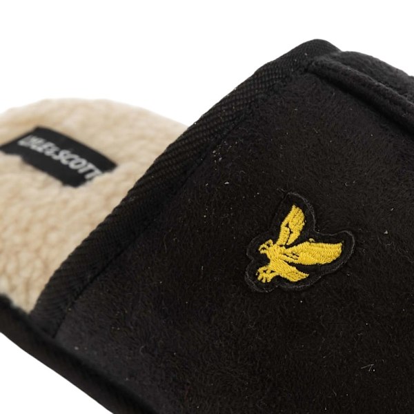 Lyle & Scott Tarquinn Tofflor för Män M Svart Black M