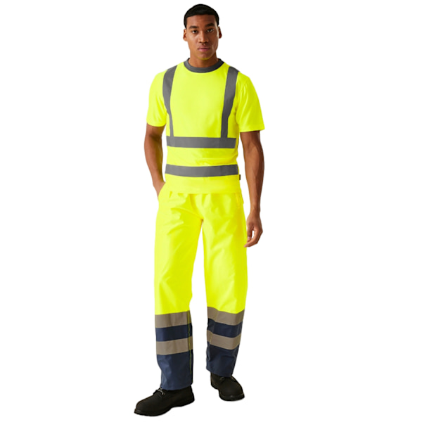 Regatta Professional Hi-Vis Säkerhets T-shirt Herr M Gul Yellow M