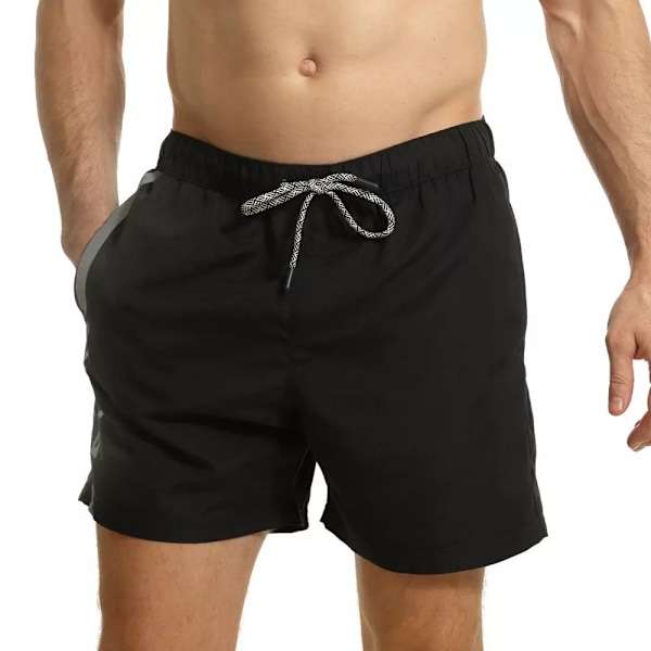 RIPT Essentials Herr Badbyxor XL Svart/Grå Black/Grey XL